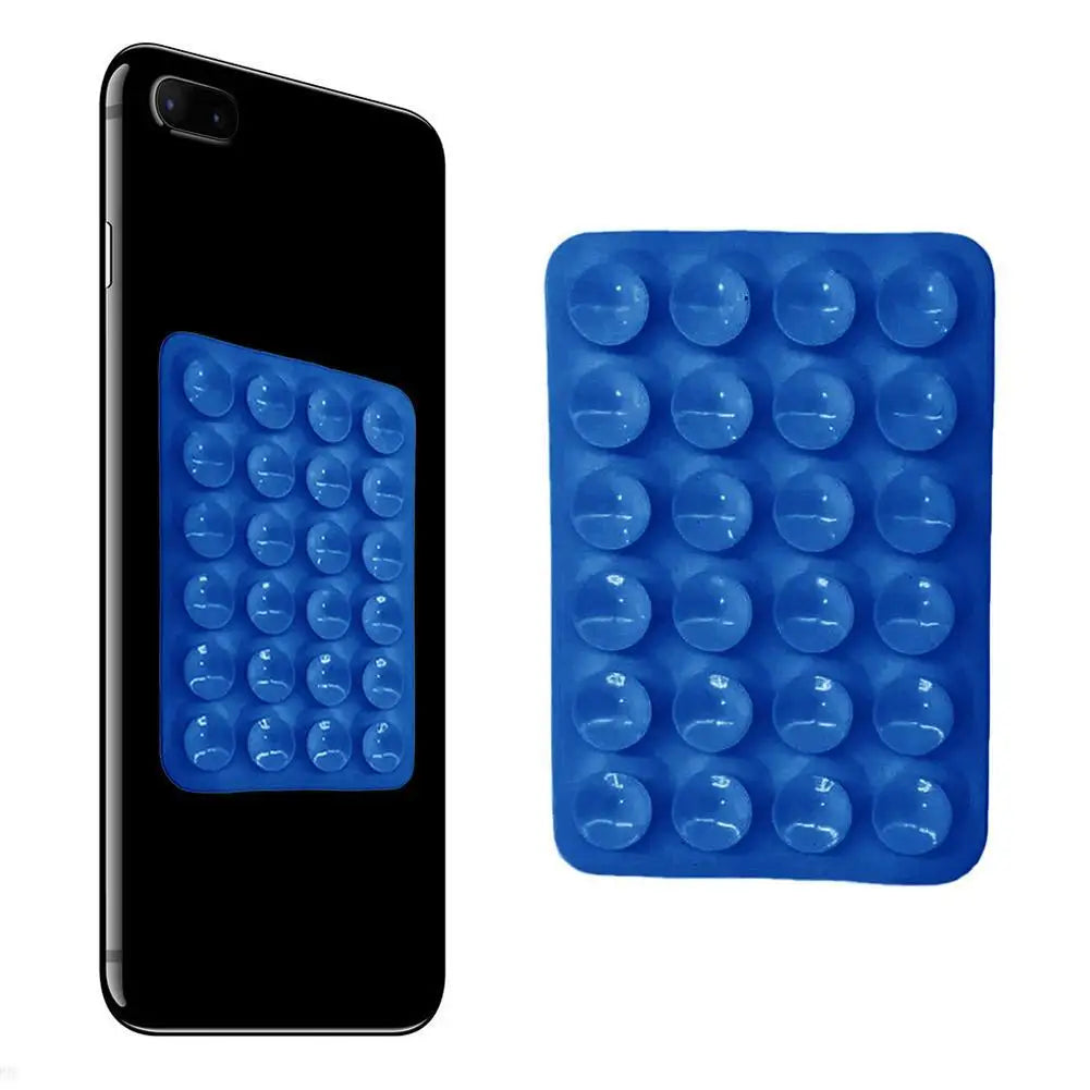 Sticky Grippy Suction Phone Case Mount Sillicon Adhesive Phone Accessory for Iphone and Android Hands-Free Fidget Toy