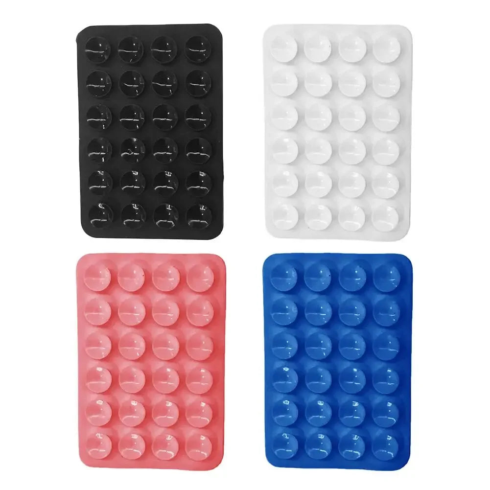 Sticky Grippy Suction Phone Case Mount Sillicon Adhesive Phone Accessory for Iphone and Android Hands-Free Fidget Toy