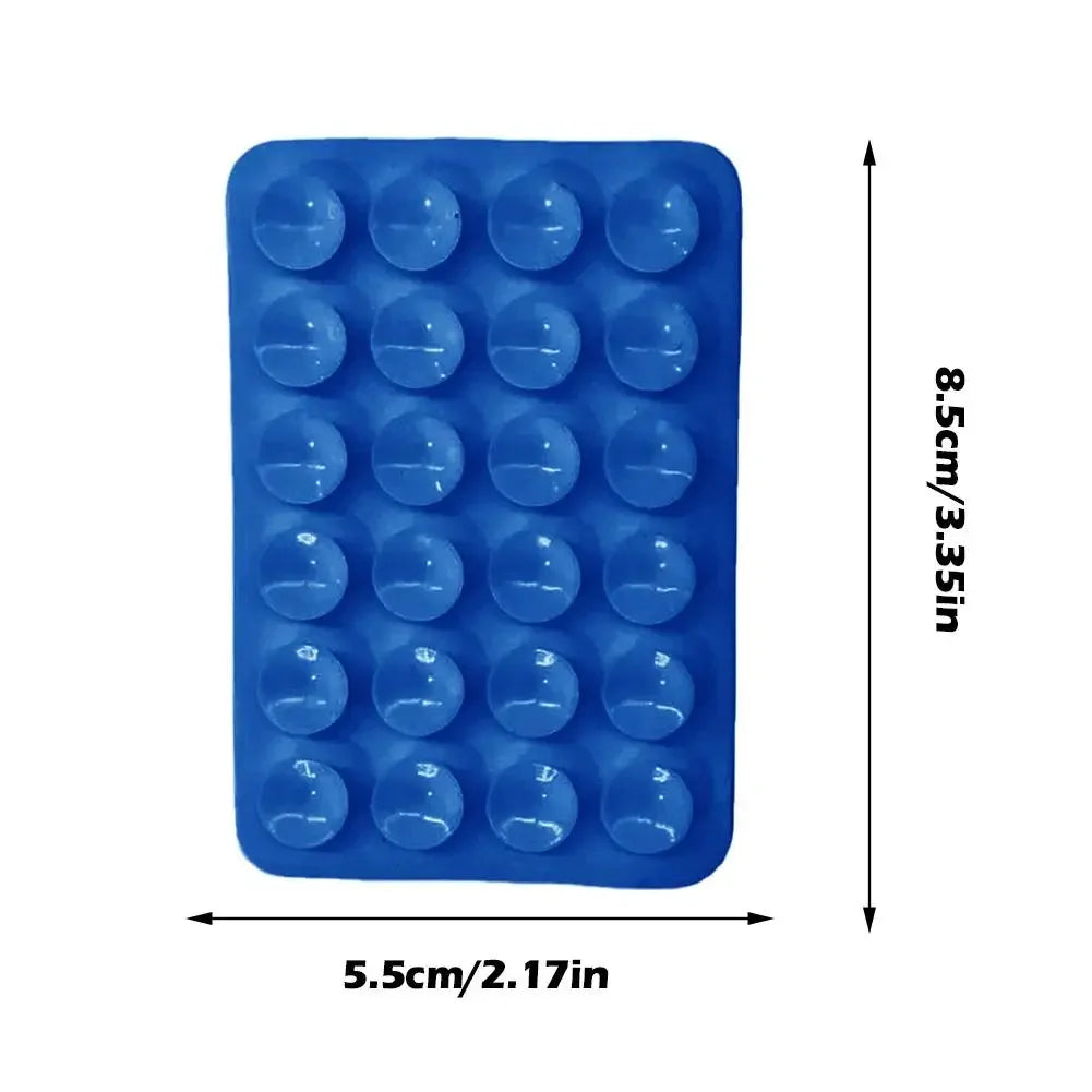 Sticky Grippy Suction Phone Case Mount Sillicon Adhesive Phone Accessory for Iphone and Android Hands-Free Fidget Toy